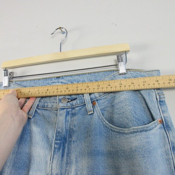 Levi's 559 Men's Relaxed Straight Leg Jeans 36 Blue Cotton Light Wash Denim 876 - Picture 10 of 13